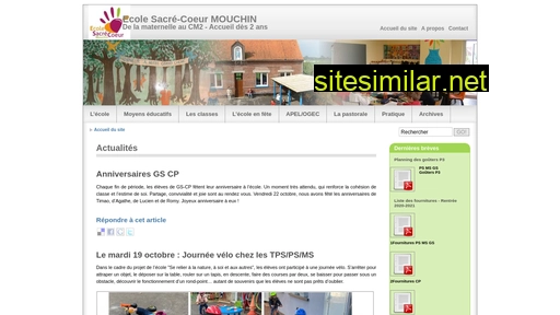 sacre-coeur-mouchin.fr alternative sites