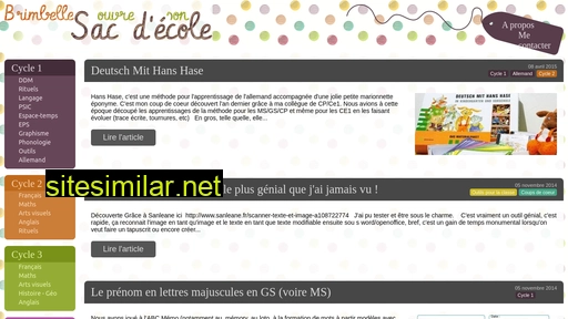 sacdecole.fr alternative sites