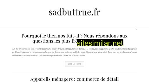 sadbuttrue.fr alternative sites