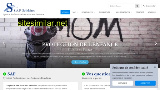 safsolidaires.fr alternative sites