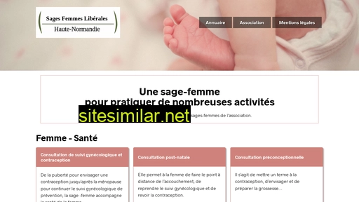 sagesfemmes-normandie.fr alternative sites