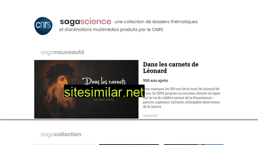 sagascience.cnrs.fr alternative sites