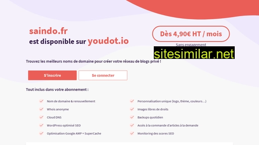 saindo.fr alternative sites