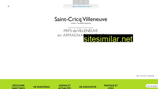 saintcricqvilleneuve.fr alternative sites