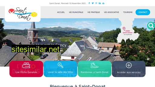 saintdonat-auvergne.fr alternative sites