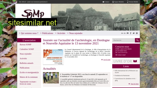 sainte-orse-memoire-patrimoine.fr alternative sites
