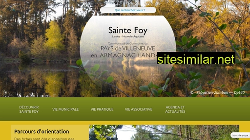 saintefoy40.fr alternative sites