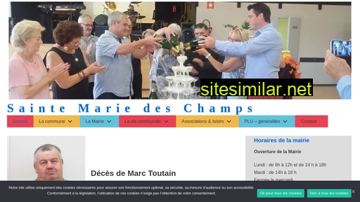 saintemariedeschamps.fr alternative sites