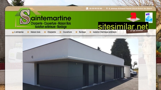 saintemartine-construction-bois.fr alternative sites