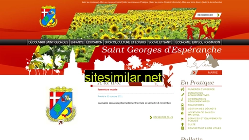 saintgeorgesdesperanche.fr alternative sites