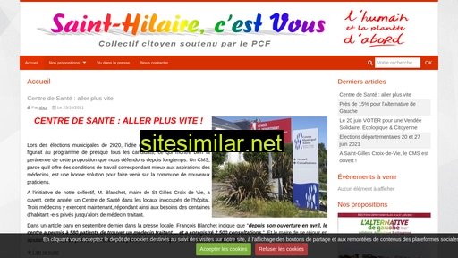 sainthilairecestvous.fr alternative sites