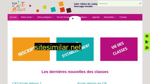 sainthilairedeloulay-stemarie.fr alternative sites