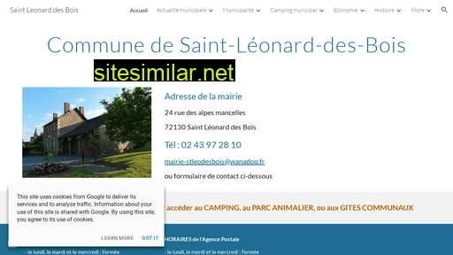 saintleonarddesbois.fr alternative sites