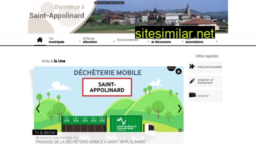 saint-appolinard.fr alternative sites