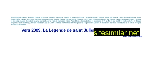 Saint-julien-lefilm similar sites