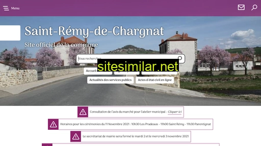Saint-remy-de-chargnat similar sites