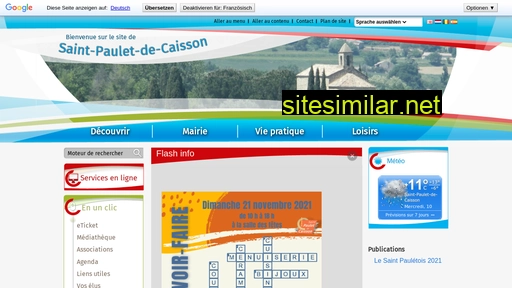 saintpauletdecaisson.fr alternative sites