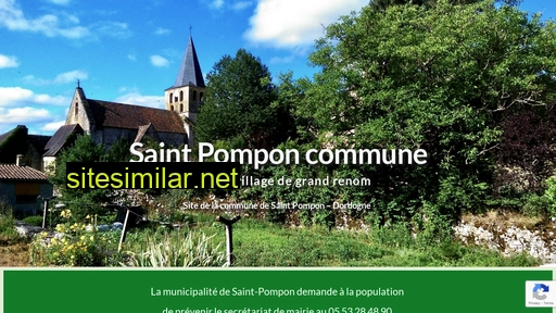 saintpompon-commune.fr alternative sites
