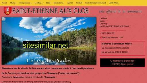 saint-etienne-aux-clos.fr alternative sites