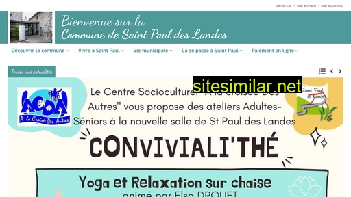 saint-paul-des-landes.fr alternative sites