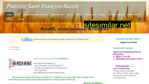 saintfrancoisxavier.free.fr alternative sites