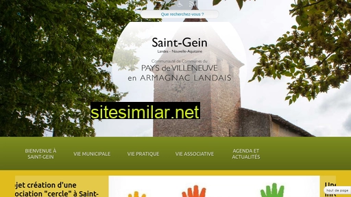 saintgein.fr alternative sites