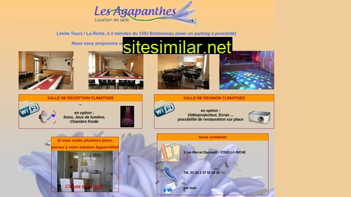 salle-agapanthes.fr alternative sites