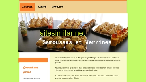 samoussas-et-verrines.fr alternative sites