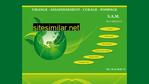 sam-assainissement.fr alternative sites