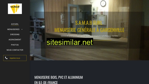 Samab-menuiserie-iledefrance similar sites