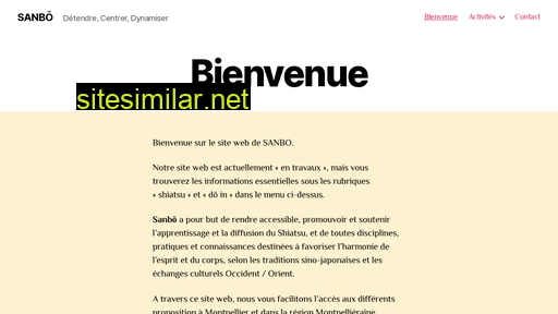 sanbo.fr alternative sites