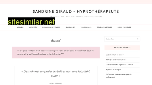 sandrine-giraud-hypnose.fr alternative sites