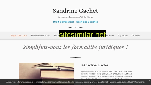 sandrinegachet-avocat.fr alternative sites