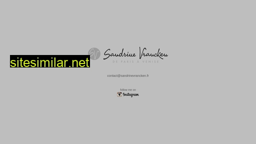 sandrinevrancken.fr alternative sites
