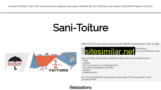 sanitoiture.fr alternative sites