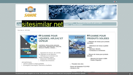 sanor.fr alternative sites