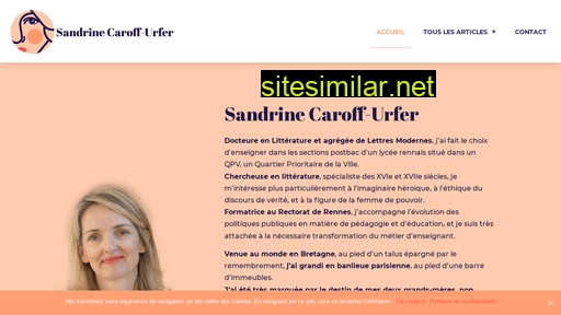 sandrinecaroffurfer.fr alternative sites