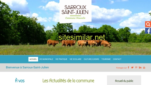 sarroux-saint-julien.fr alternative sites