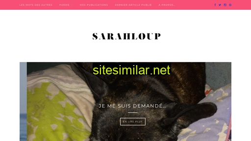 sarahloup.fr alternative sites