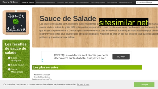 sauce-salade.fr alternative sites