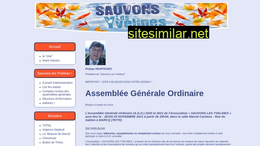 sauvonslesyvelines.fr alternative sites