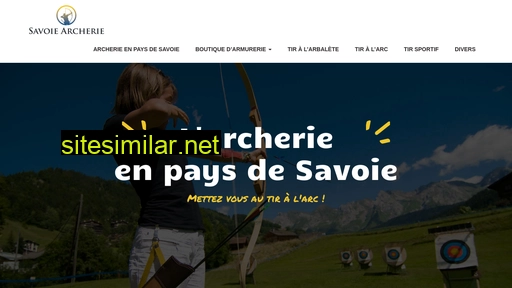 savoie-archerie.fr alternative sites