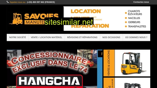 savoies-manutention.fr alternative sites