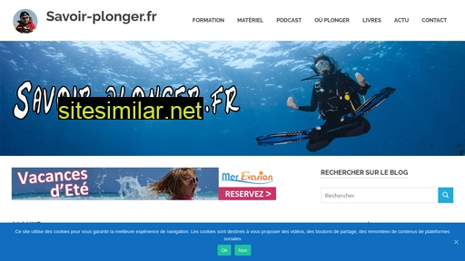 savoir-plonger.fr alternative sites