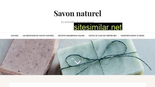 savonnaturel.fr alternative sites