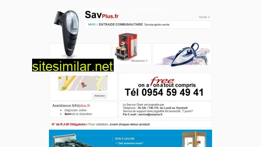 savplus.fr alternative sites