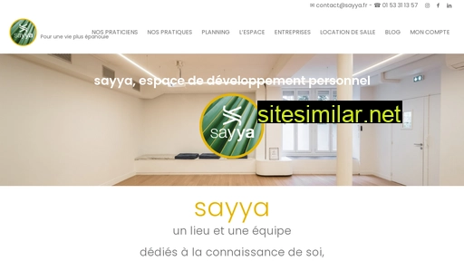 sayya.fr alternative sites