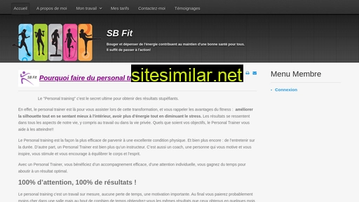 sbfit.fr alternative sites