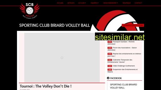 scb-volleyball.fr alternative sites
