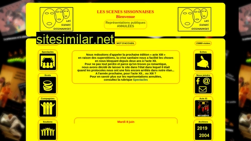 scenesissonnaises.fr alternative sites